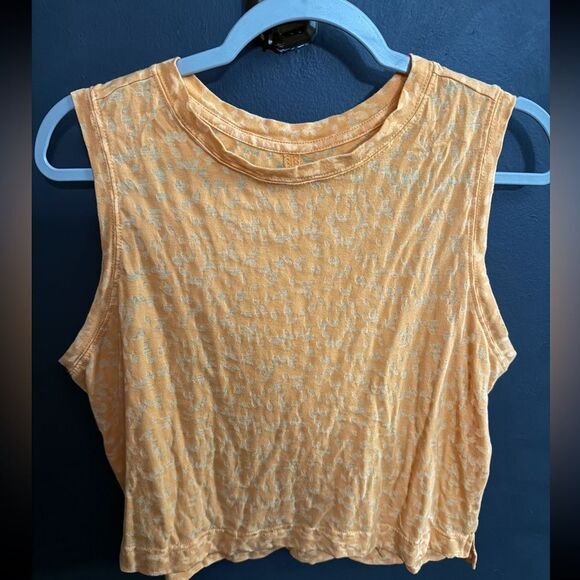 All In Motion Boxy Fit Orange Tank Top Women's Size L - Picture 3 of 8